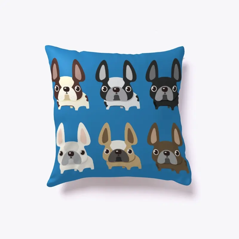 French Bulldog United pillows